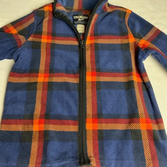 Boys Size 7-8 Set of 3 Jackets Coats Fleece Osh Kosh  Columbia - Picture 4 of 6